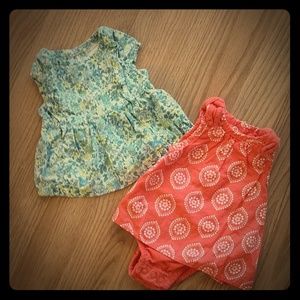 2 Baby Girl Dresses by Carter's